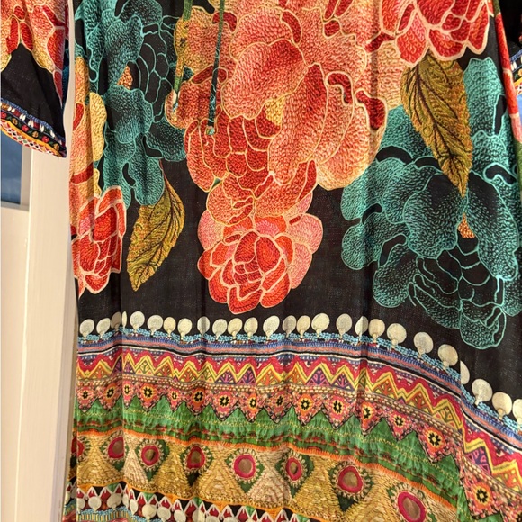 Anthropologie Floral Multicolor Maxi/midi Dress - Picture 5 of 7